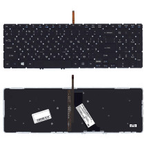 Клавиатура для ноутбука Acer TravelMate P658-M черная с подсветкой
