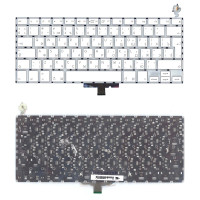 Клавиатура для ноутбука Apple Macbook A1181 13.3" for Intel белая большой Enter