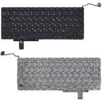 Клавиатура для ноутбука Apple Macbook A1297 черная, большой Enter