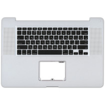 Клавиатура для ноутбука Macbook A1297 черная топ-панель