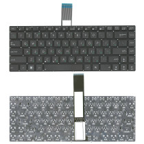 Клавиатура для ноутбука Asus N46 черная без рамки