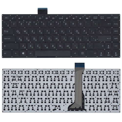 Клавиатура для ноутбука Asus E402  черная