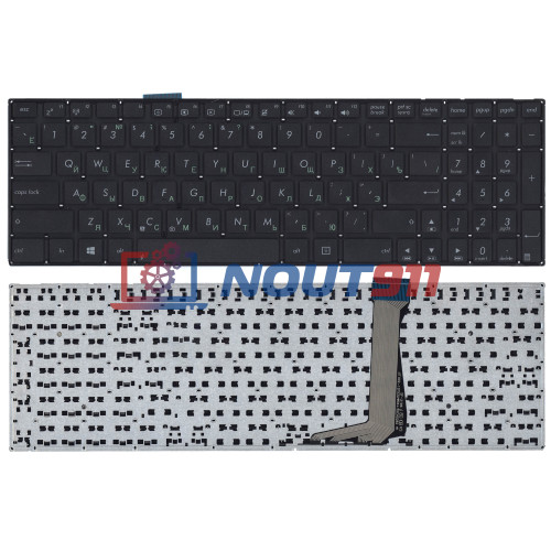 Клавиатура для ноутбука Asus E502  черная