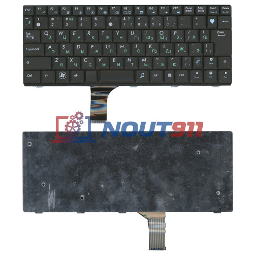 Клавиатура для ноутбука Asus Eee PC 1005HA 1008HA 1001HA 1001px (Limited Edition) черная