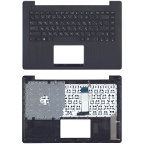 Клавиатура для ноутбука Asus F453 X453 черная топ-панель