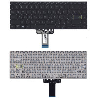 Клавиатура для ноутбука Asus K413JA черная с подсветкой