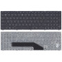 Клавиатура для ноутбука Asus K50 K60 K70 черная без рамки (плоский Enter)