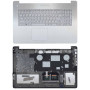 Клавиатура для ноутбука ASUS N750 серебристая топ-панель