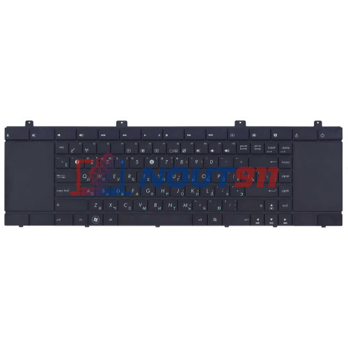 Клавиатура для ноутбука Asus NX90J NX90JQ  черная ver.2