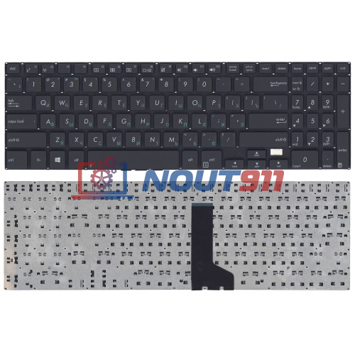 Клавиатура для ноутбука Asus PU500  черная