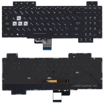 Клавиатура для ноутбука Asus ROG GL704 черная с подсветкой