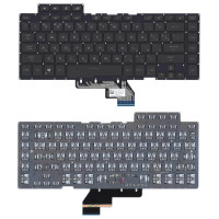 Клавиатура для ноутбука Asus ROG GU502 черная c подсветкой маленький энтер