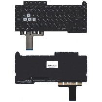 Клавиатура для ноутбука Asus ROG Strix G15 G513 черная с RGB подсветкой