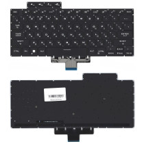 Клавиатура для ноутбука Asus ROG Zephyrus G15 GA503 черная с подсветкой
