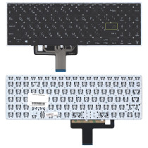 Клавиатура для ноутбука Asus S533F черная без подсветки