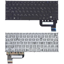 Клавиатура для ноутбука Asus Taichi 21 черная с подсветкой