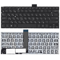 Клавиатура для ноутбука Asus TP300, TP300L черная без рамки