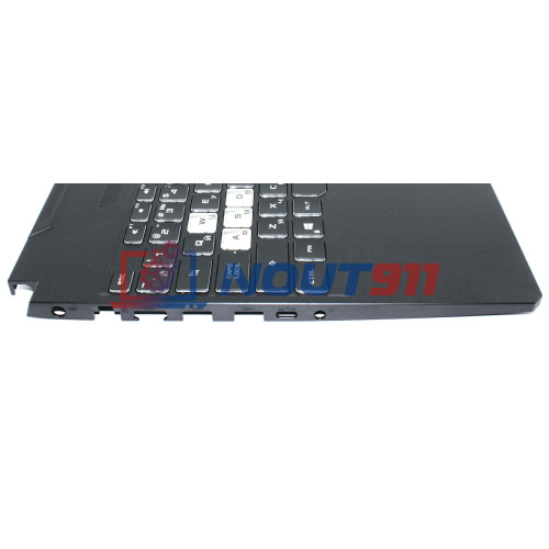 Клавиатура для ноутбука Asus TUF Gaming A15 FA506 топкейс черный