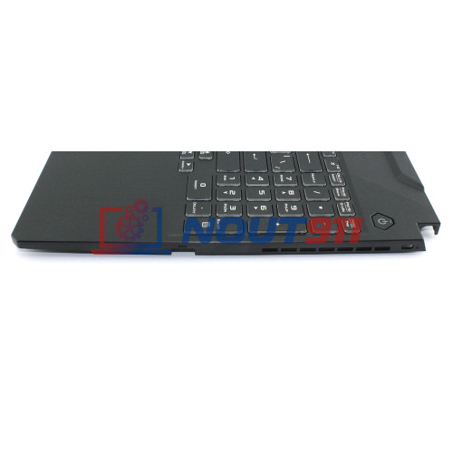 Клавиатура для ноутбука Asus TUF Gaming F15 FX506 топкейс черный