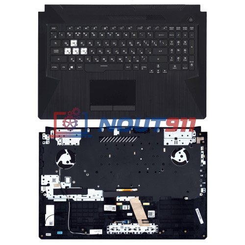 Клавиатура для ноутбука Asus TUF Gaming F17 FX706 топкейс