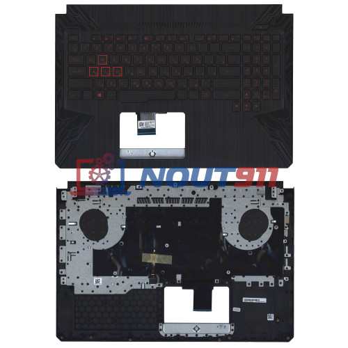 Клавиатура для ноутбука Asus TUF Gaming FX504 топкейс