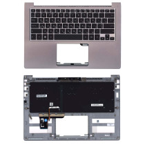 Клавиатура для ноутбука Asus UX303 верхняя панель с подсветкой