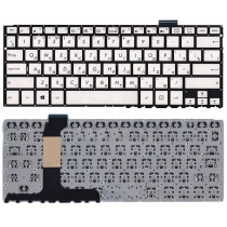 Клавиатура для ноутбука Asus UX360CA серебристая