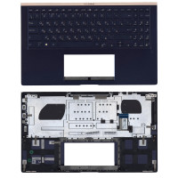 Клавиатура для ноутбука Asus UX534 топ-панель черная