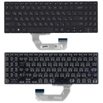 Клавиатура для ноутбука Asus UX561UD Q535UD черная без рамки, с подсветкой