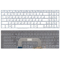 Клавиатура для ноутбука Asus VivoBook 17 X705U белая