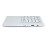 Клавиатура для ноутбука Asus VivoBook R424 топ-панель серебристая