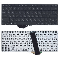 Клавиатура для ноутбука Asus Vivobook X102 черная без рамки