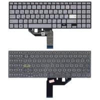 Клавиатура для ноутбука Asus VivoBook X513E серебристая