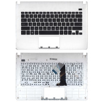 Клавиатура для ноутбука Asus X301A топ-панель белая