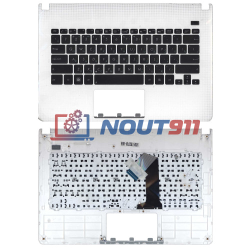 Клавиатура для ноутбука Asus X301A топ-панель белая
