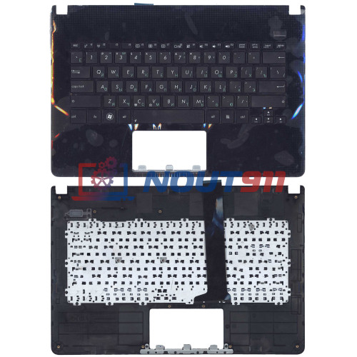 Клавиатура для ноутбука Asus X301A топ-панель черная