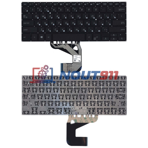 Клавиатура для ноутбука Asus X406 черная