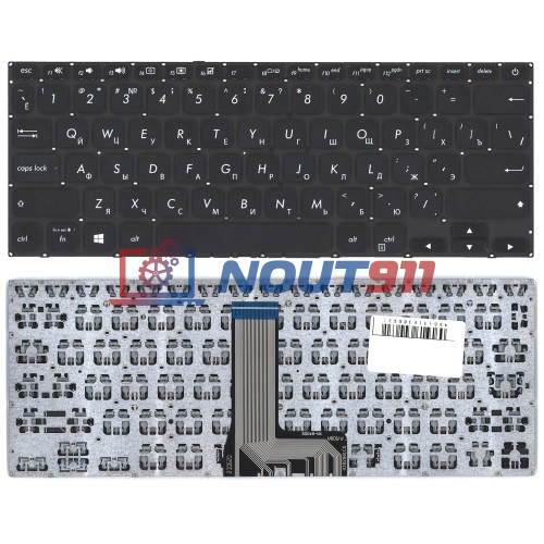 Клавиатура для ноутбука Asus X412DA черная