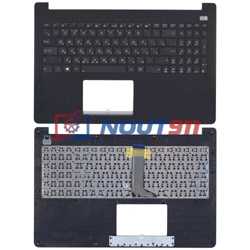 Клавиатура для ноутбука Asus X502 топ-панель черная