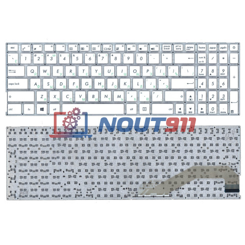 Клавиатура для ноутбука Asus X540 X540L X540LA X540CA X540SA белая