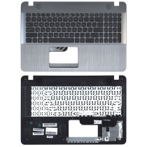 Клавиатура для ноутбука Asus X541 топкейс серый