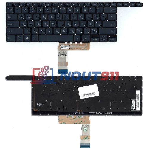 Клавиатура для ноутбука Asus Zenbook Pro Duo UX581G UX581GV черная