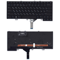 Клавиатура для ноутбука Dell Alienware 13 R3 15 R4 черная с подсветкой
