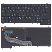 Клавиатура для ноутбука Dell latitude E5440 черная с указателем