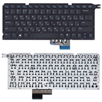 Клавиатура для ноутбука Dell Vosto 14 5480R черная без рамки