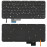 Клавиатура для ноутбука Dell XPS 14R черная без рамки (подсветка)