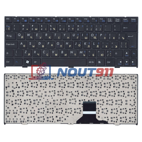Клавиатура для ноутбука DNS 0121598, 0121595 черная