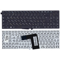 Клавиатура для ноутбука DNS 0802734, 0802747 черная без рамки