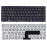 Клавиатура для ноутбука DNS Pegatron B14Y, Clevo W740  черная с рамкой