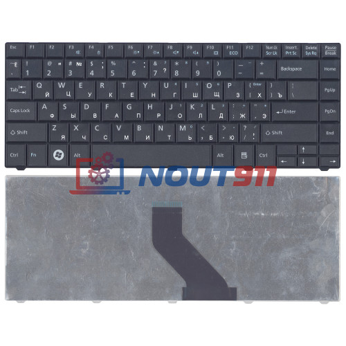 Клавиатура для ноутбука Fujitsu Lifebook LH531 черная